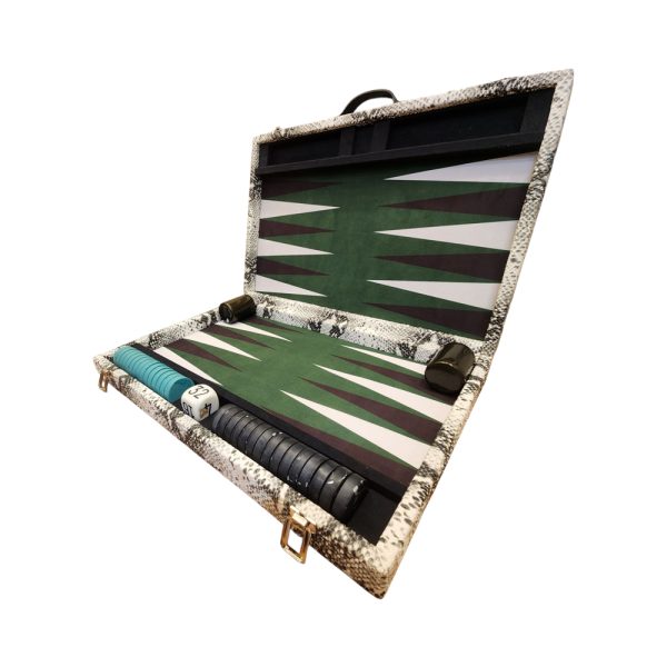 Leather Tournament Backgammon - 1 - Image 2