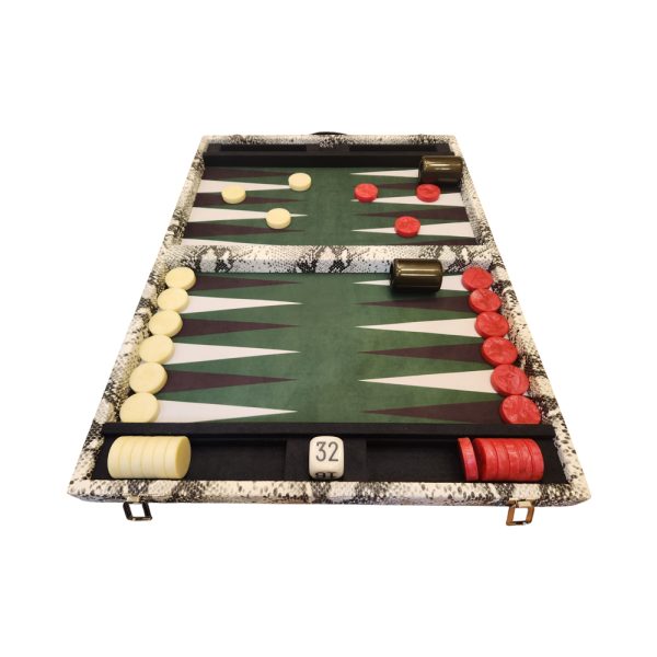 Leather Tournament Backgammon - 1 - Image 5
