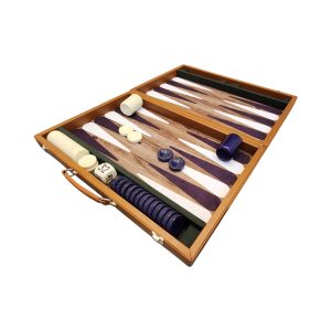 Leather Tournament Backgammon - 2