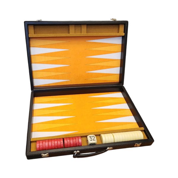 Leather Tournament Backgammon - 3 - Image 2