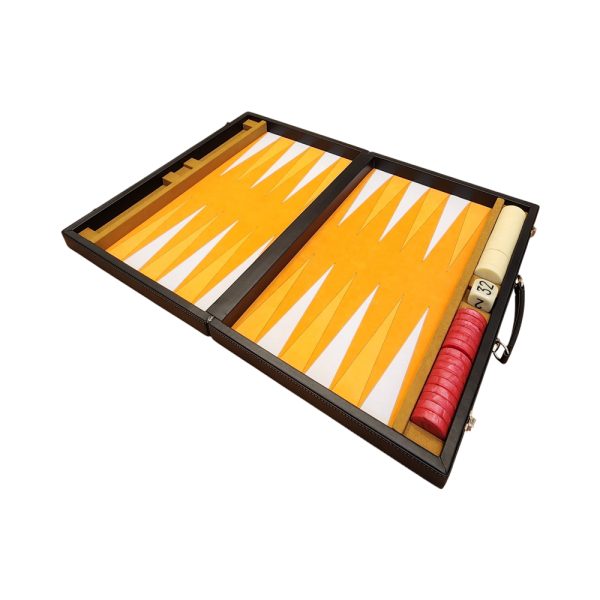 Leather Tournament Backgammon - 3 - Image 4