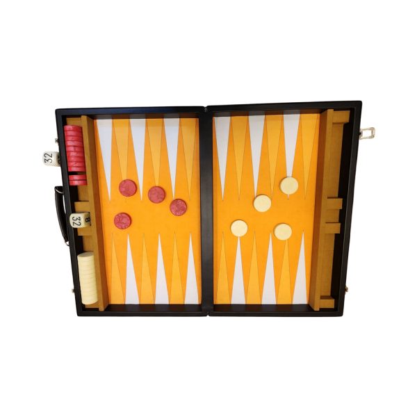 Leather Tournament Backgammon - 3 - Image 5