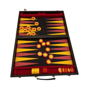 Leather Tournament Backgammon - 4