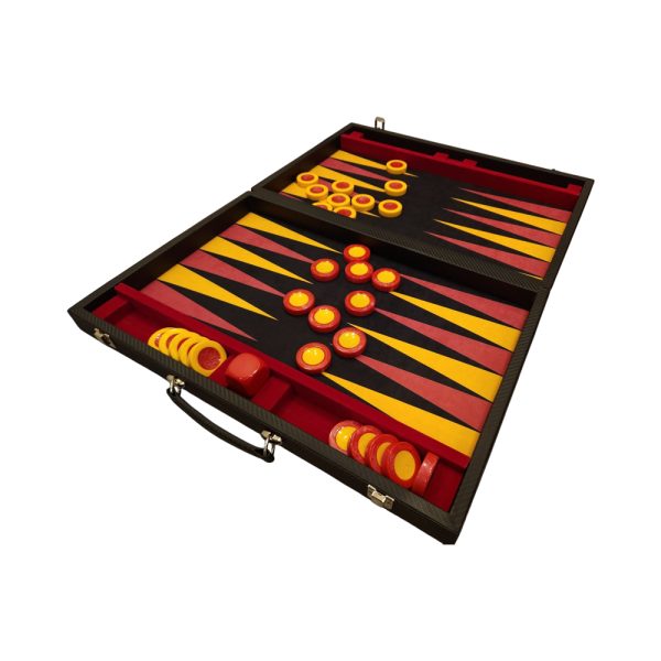 Leather Tournament Backgammon - 4 - Image 2
