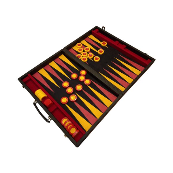 Leather Tournament Backgammon - 4 - Image 3