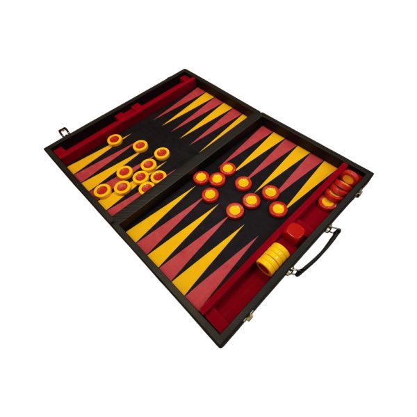 Leather Tournament Backgammon - 4 - Image 4