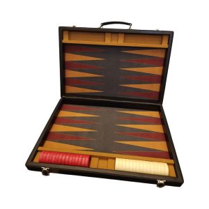 Leather Tournament Backgammon - 5