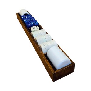 4 Piece Accessory Set (Big Cube - Dice Cup - Checkered - Premium Checkers) - 11