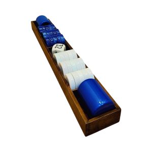 4 Piece Accessory Set (Big Cube - Dice Cup - Checkered - Premium Checkers) - 12