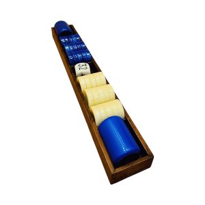 4 Piece Accessory Set (Big Cube - Dice Cup - Checkered - Premium Checkers) - 9